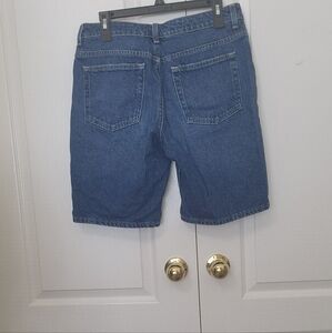 Classic Blue Denim Shorts